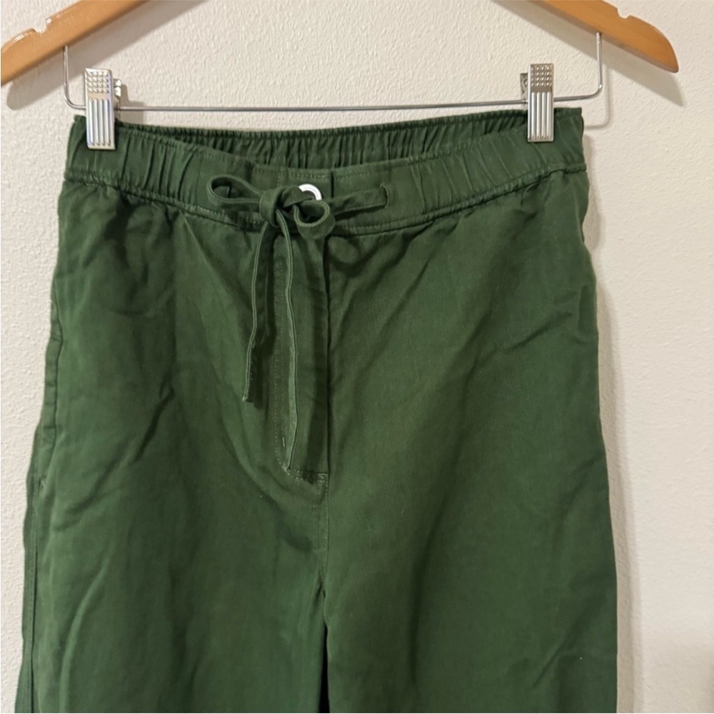 COS linen/cotton barrel pants - Picture 4 of 11